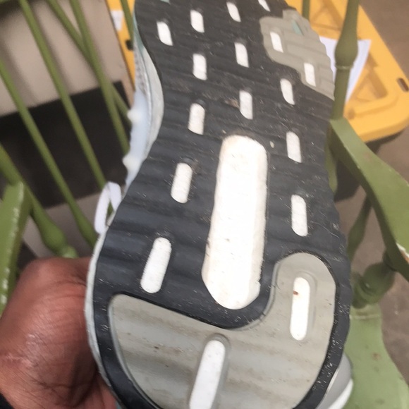 adidas Athletic Shoes - Gray and White - Picture 6 of 10